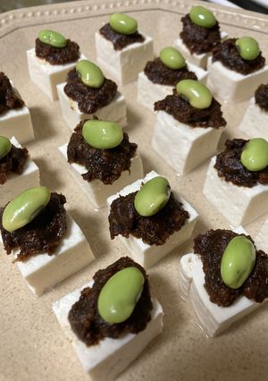 枝豆と味噌と豆腐de3兄弟♪-レシピのメイン写真