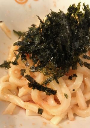 すぐにできちゃう！簡単！明太子うどん♪-レシピのメイン写真