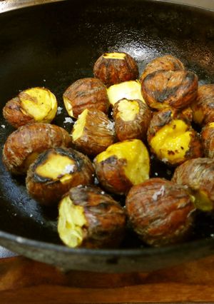 最速の焼き栗-レシピのメイン写真