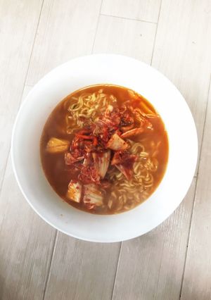 キムチラーメン-レシピのメイン写真