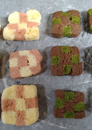キメツカラーのブロッククッキー-レシピのメイン写真