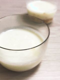 ヨーグルトと牛乳で簡単レアチーズケーキ風-レシピのメイン写真