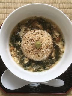 焼きおにぎりのとろとろあんかけ-レシピのメイン写真