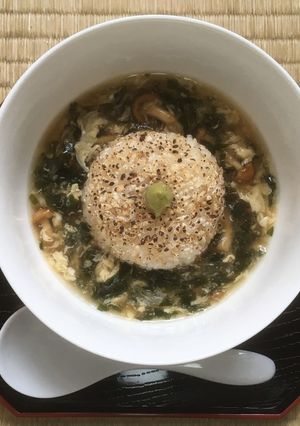 焼きおにぎりのとろとろあんかけ-レシピのメイン写真