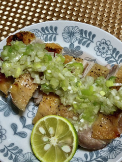皮がパリッパリ!鶏ネギの塩焼き-レシピのメイン写真