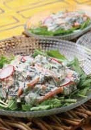ひじきと枝豆の豆腐クリームサラダ-レシピのメイン写真