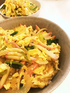 かまたま丼-レシピのメイン写真