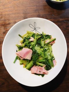 ベーコン&なばなバター醤油炒め-レシピのメイン写真