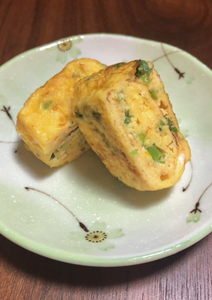 【定番】ネギの卵焼き-レシピのメイン写真