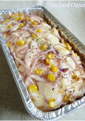 オニオンベーコンチーズブレッド-レシピのメイン写真