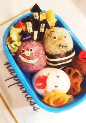ハロウィン弁当-レシピのメイン写真