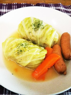 豆腐を使った ロールキャベツ-レシピのメイン写真