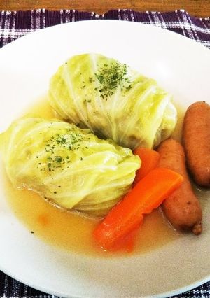 豆腐を使った ロールキャベツ-レシピのメイン写真