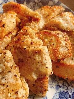 鶏胸肉でチーズペッパー焼き-レシピのメイン写真