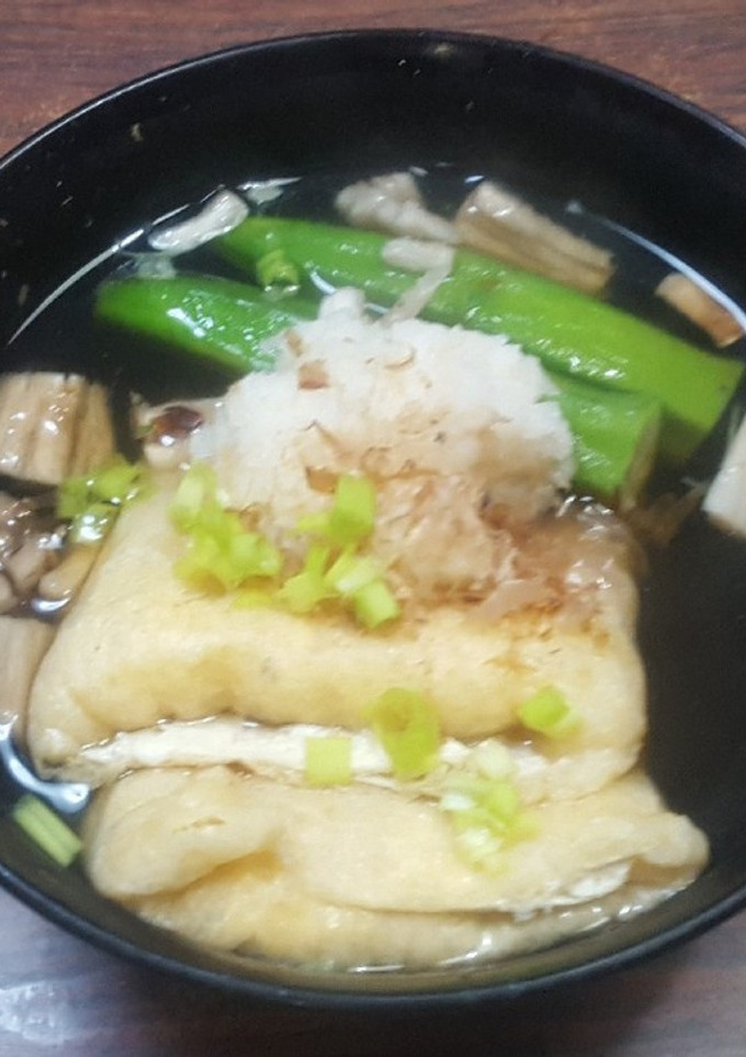 油揚げ七変化⑤揚げ出しギツネ-レシピのメイン写真