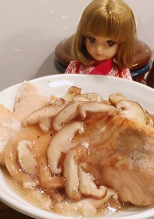 リカちゃん♡揚げ鮭 椎茸あんかけⰦ-レシピのメイン写真