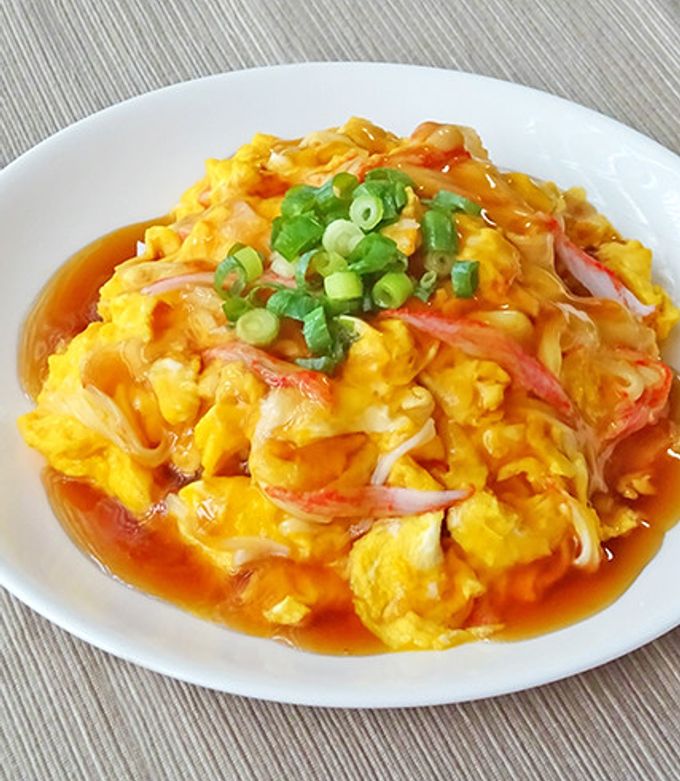【簡単】ぽん酢の天津飯-レシピのメイン写真