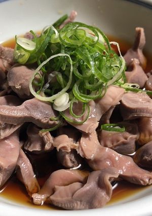 超簡単おつまみ✩砂肝ポン酢-レシピのメイン写真