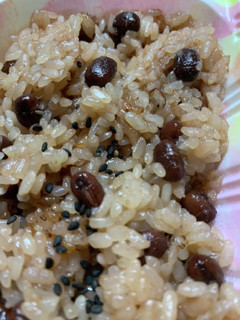 炊飯器で赤飯25人分-レシピのメイン写真