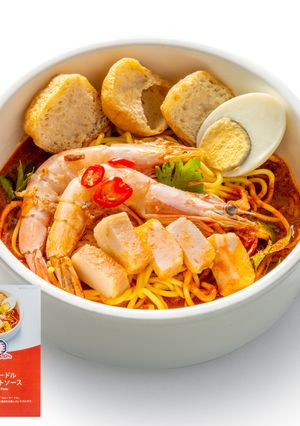 【お家で簡単アジア料理】カレーヌードル-レシピのメイン写真