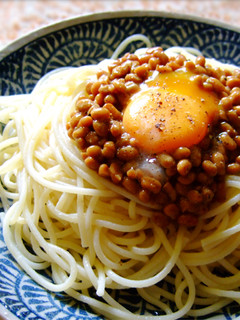 ふわっ♡と優しい納豆パスタ-レシピのメイン写真