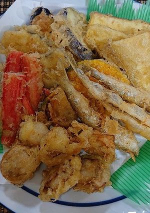 野菜や魚介の簡単天ぷら-レシピのメイン写真
