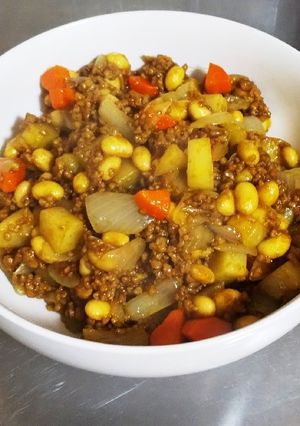 ずぼらにキーマカレー-レシピのメイン写真