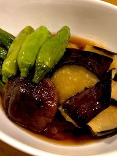 野菜の揚げ浸し。-レシピのメイン写真