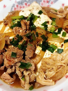 豚肉豆腐-レシピのメイン写真