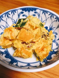 さつまいもとかぼちゃクリームチーズサラダ-レシピのメイン写真