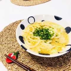 รูปของ ふわとろたまご生姜うどん