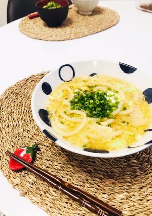 ふわとろたまご生姜うどん-レシピのメイン写真