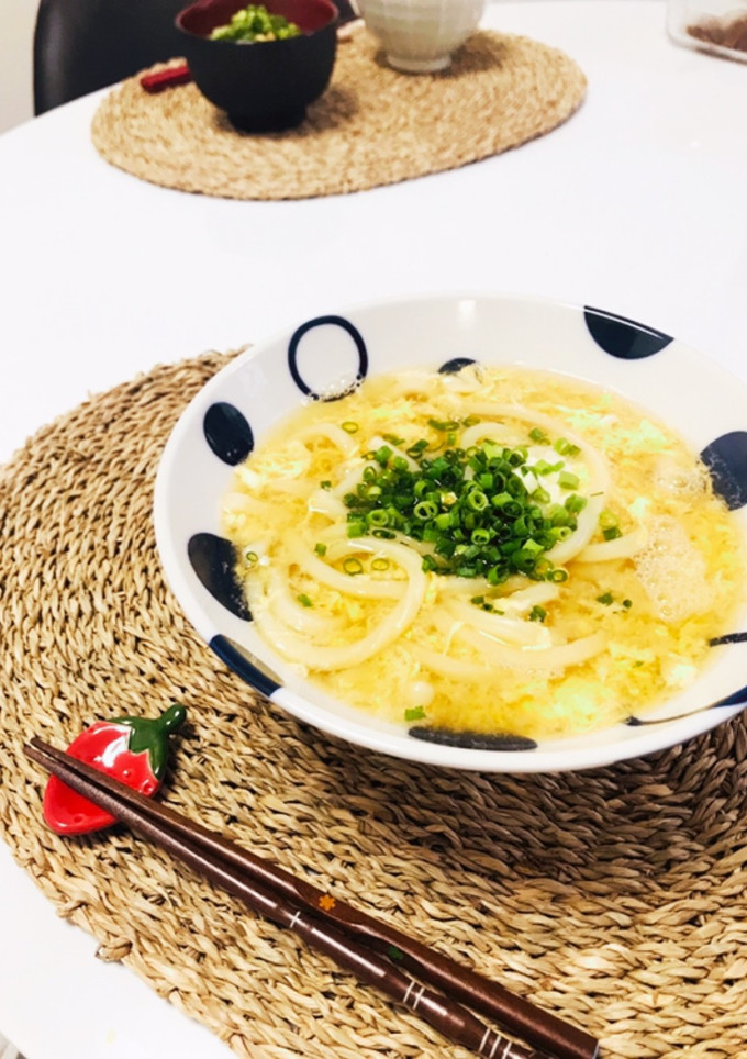 ふわとろたまご生姜うどん-レシピのメイン写真