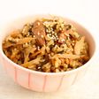 ごぼう・ツナ・塩昆布の旨味炊き込みごはん