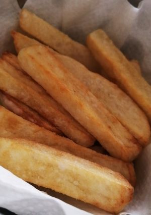 少ない油で簡単フライドポテト-レシピのメイン写真