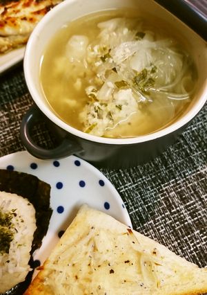 鶏ニラキャベツスープ-レシピのメイン写真