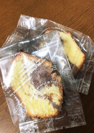 外サク中ふわ！マーブルパウンドケーキ-レシピのメイン写真
