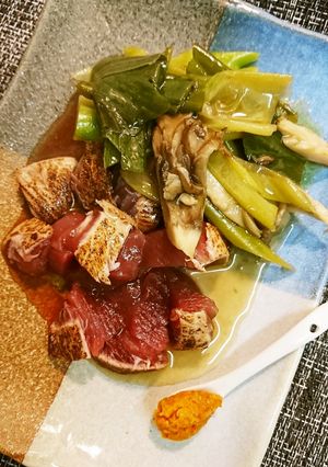 コンソメ煮びたし(炙り鰹)-レシピのメイン写真