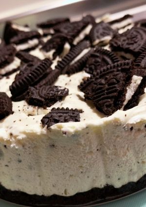 少ない材料で簡単オレオチーズケーキ！-レシピのメイン写真