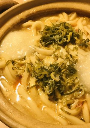 鍋の素＆鶏肉と白菜の豆乳力うどんキムチ鍋-レシピのメイン写真