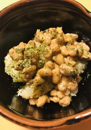 毎日の納豆●塩茹でポテトサラダと-レシピのメイン写真