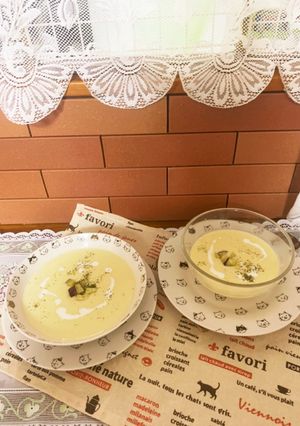 薩摩芋と玉ねぎのクリームチーズポタージュ-レシピのメイン写真