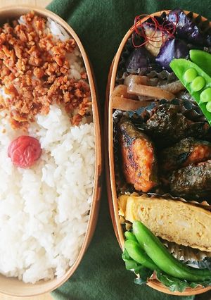 お弁当★韓国風★甘辛海苔つくね★作り置き-レシピのメイン写真