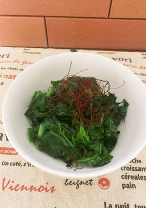 キャベツの外葉のオイスターソース炒め-レシピのメイン写真