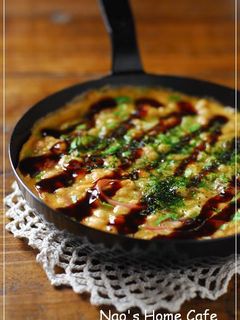 たこ焼き風オープンオムレツ-レシピのメイン写真