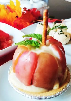 リンゴ丸ごとクリームブリュレ-レシピのメイン写真