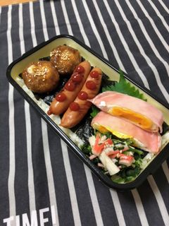 男子高校生弁当★83 のり弁-レシピのメイン写真
