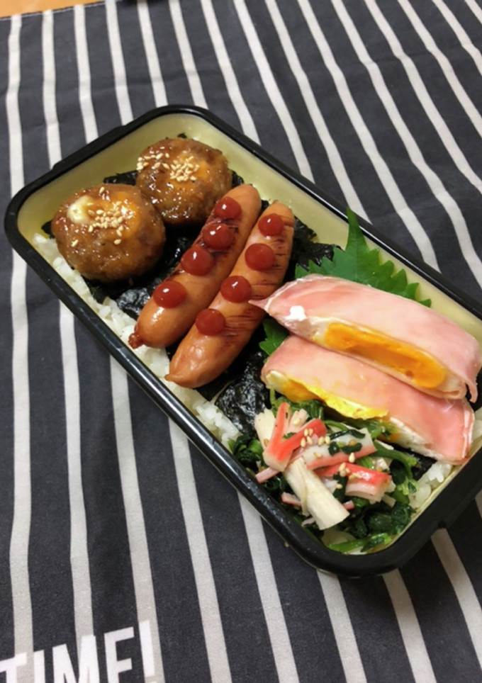 男子高校生弁当★83 のり弁-レシピのメイン写真