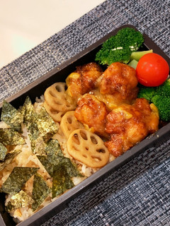オレンジチキン弁当 2020/10/21-レシピのメイン写真