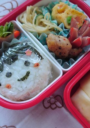 女のコ　幼稚園弁当-レシピのメイン写真
